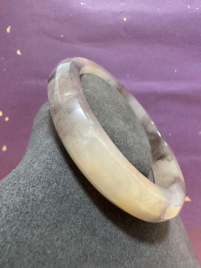 週末限定セール　アラセイトウバングル　シャー太翠 本宫镯