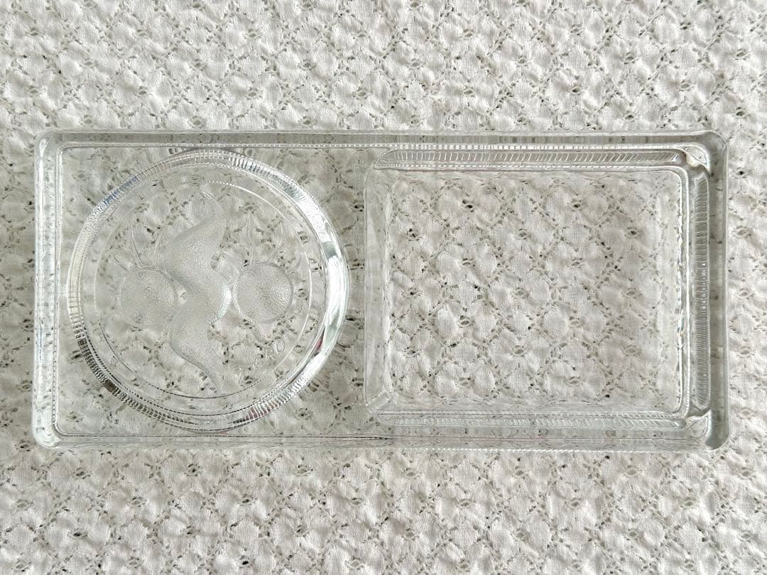 大阪万博 太陽の塔 顔モチーフ 岡本太郎/灰皿 ガラストレー