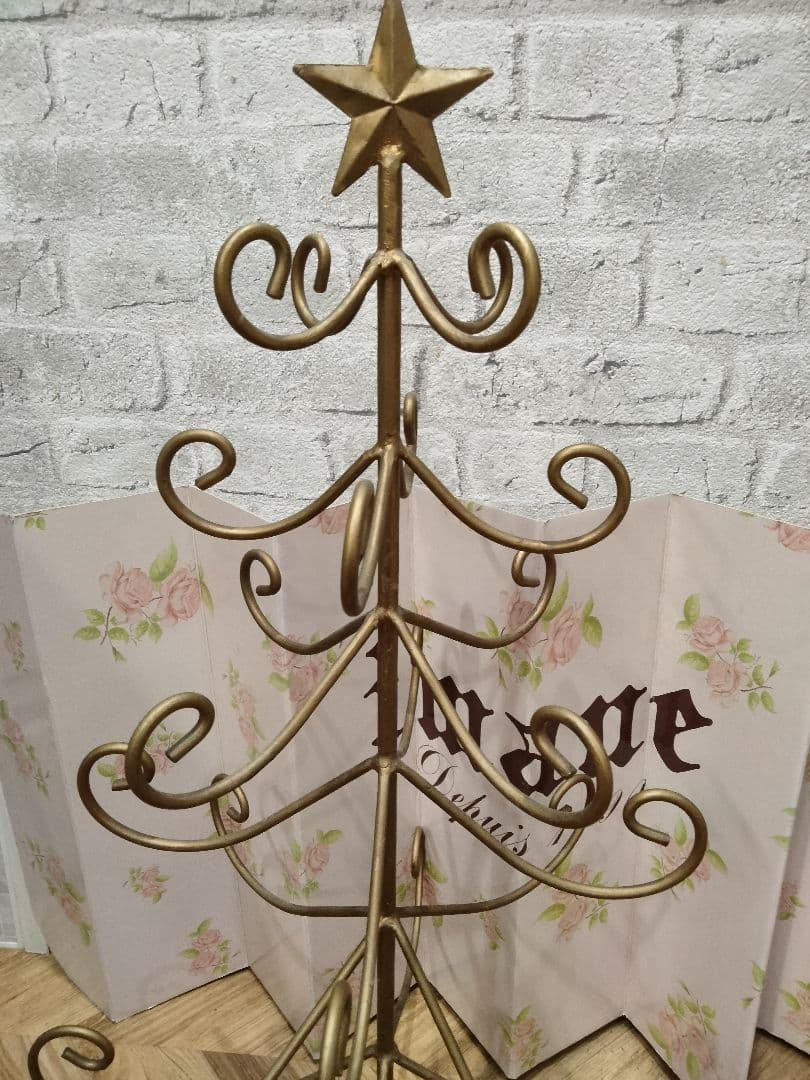 アイアン製アンティーククリスマスツリー