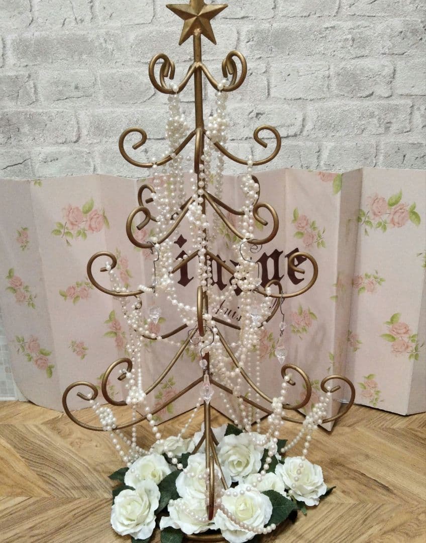 アイアン製アンティーククリスマスツリー