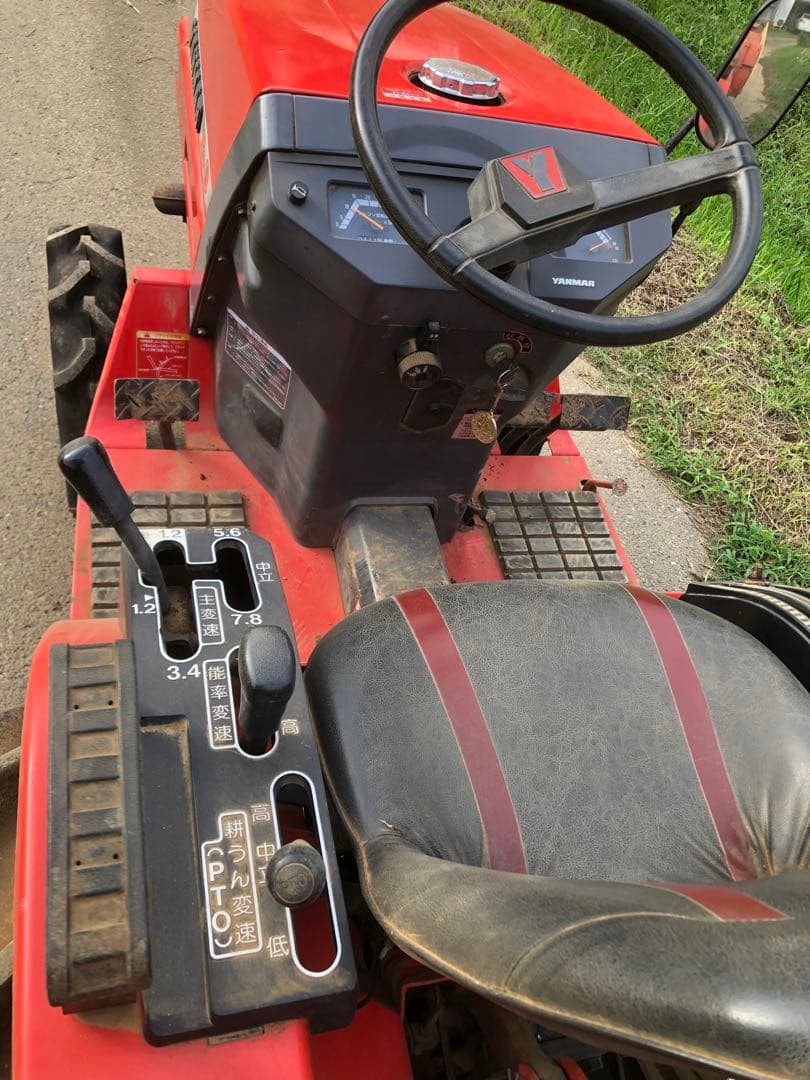 ヤンマートラクターke-3 13馬力　477時間動作確認済み