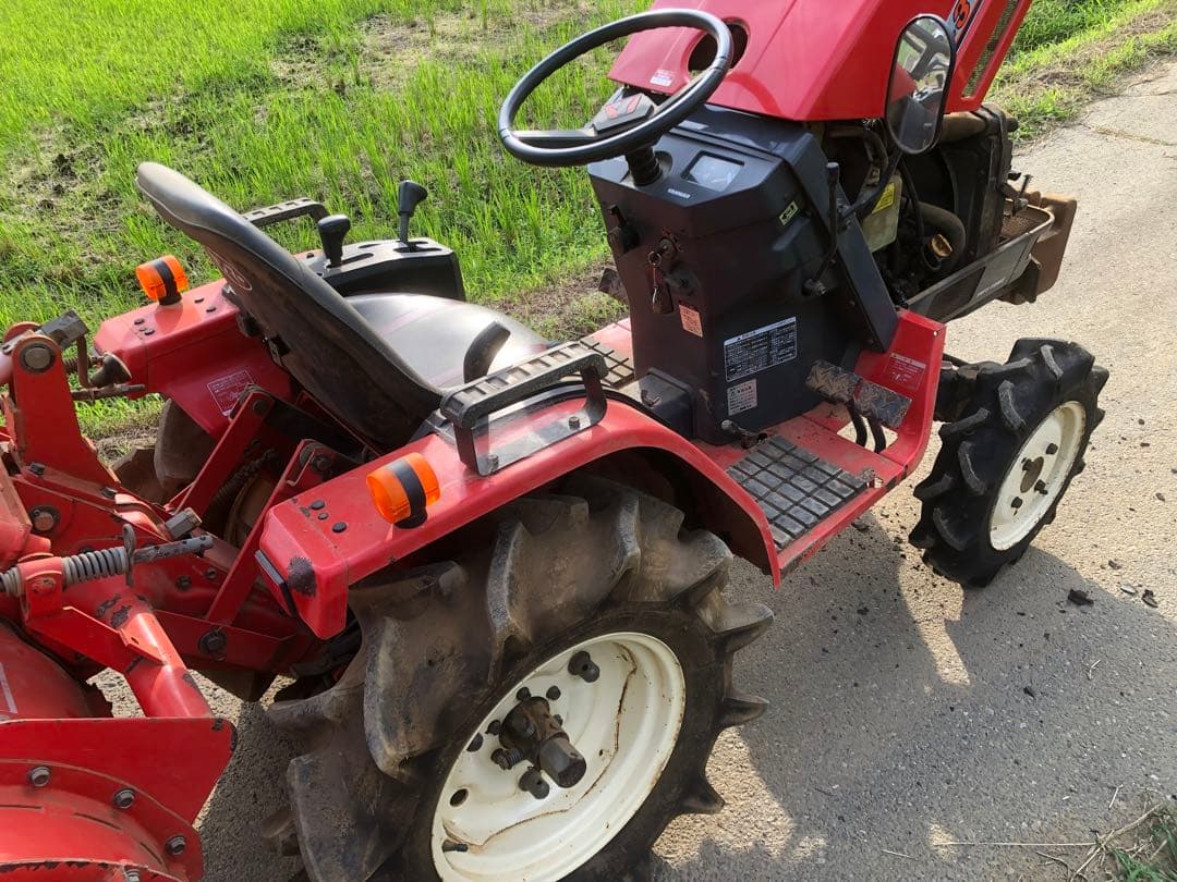 ヤンマートラクターke-3 13馬力　477時間動作確認済み