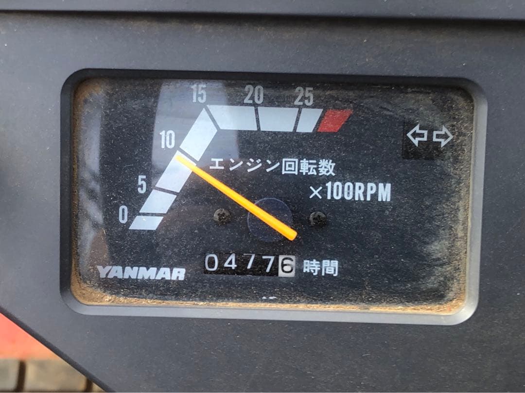 ヤンマートラクターke-3 13馬力　477時間動作確認済み