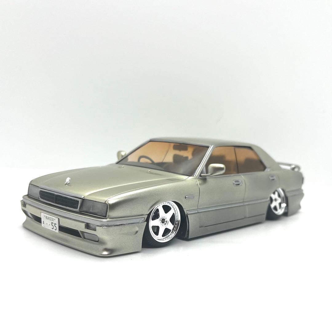 【完成品】アオシマ 1/24 Y31シーマ インシュランス