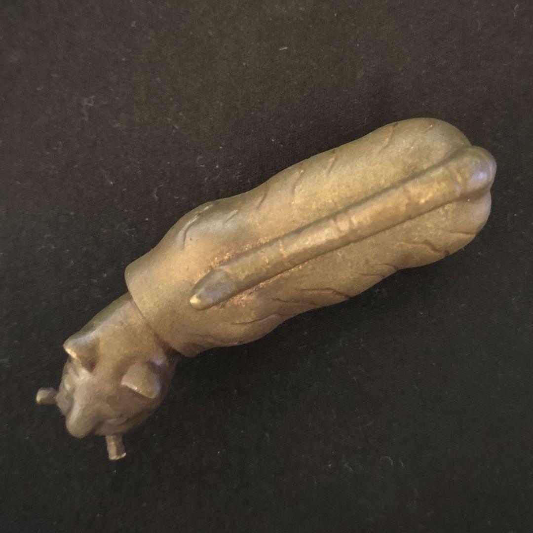 大勝堂　和泉整乗作　虎　鋳銅製 縁起物