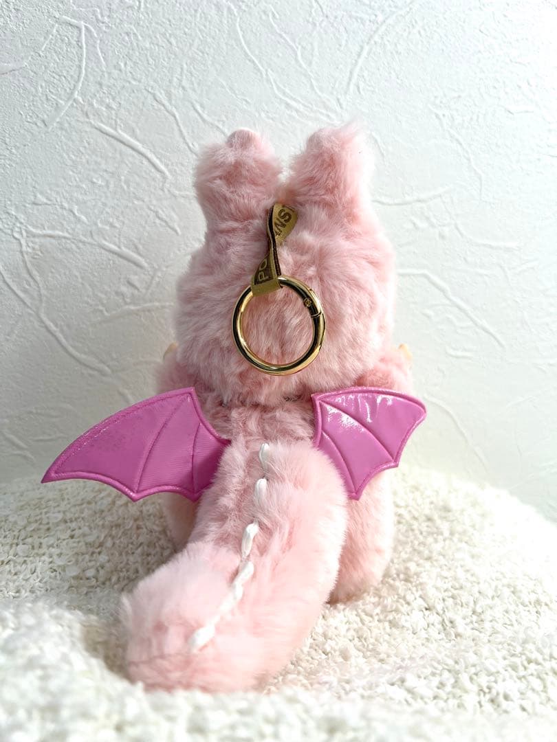 海外限定‼︎〗 ZIMOMO LABUBU ぬいぐるみ pink devil - メルカリ