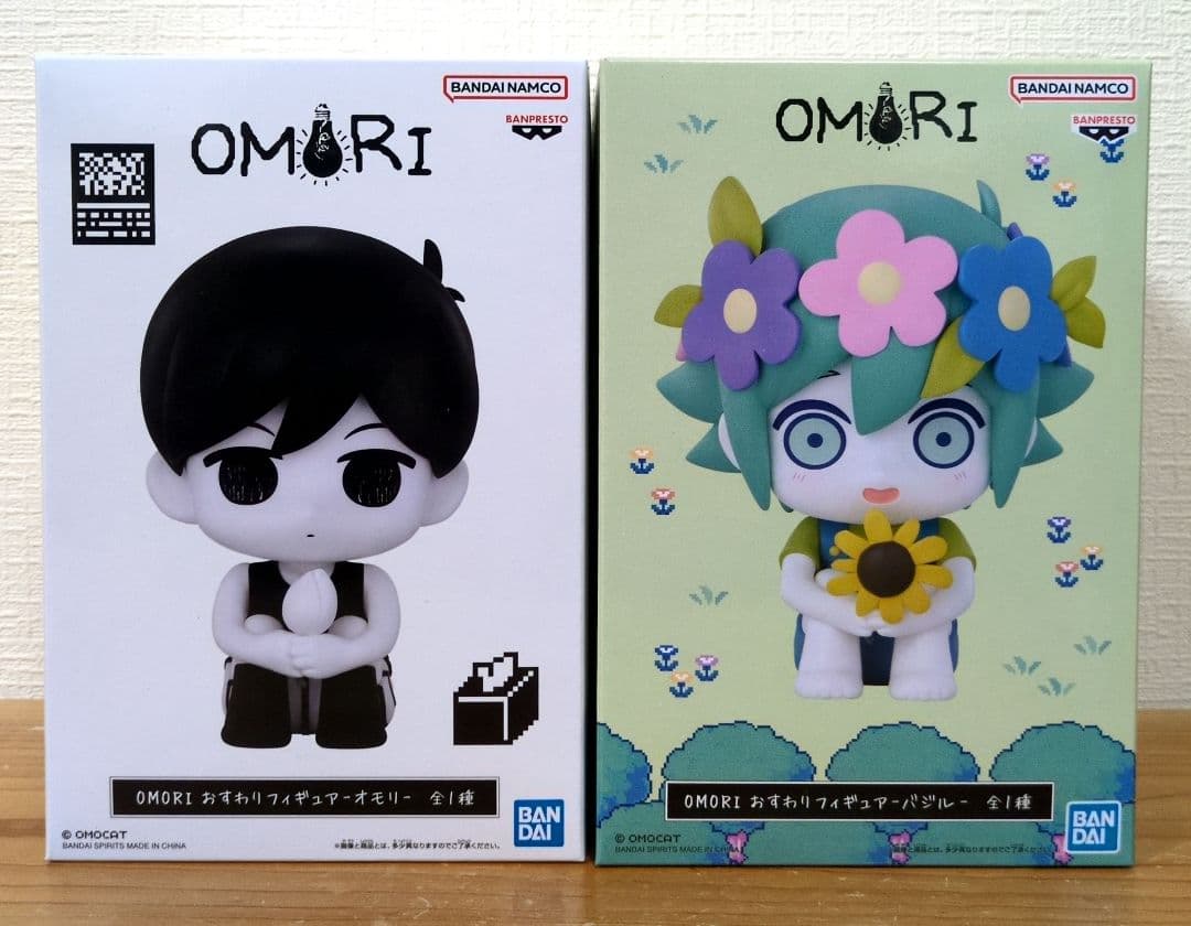 OMORI おすわりフィギュア オモリ バジル セット - メルカリ