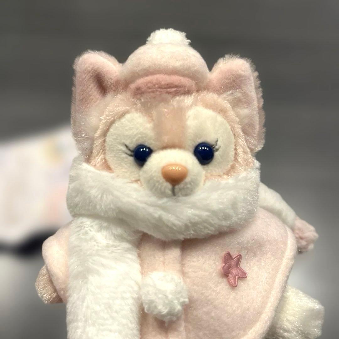 リーナベル　ぬいぐるみバッジ　ダンシングスノーフレークス