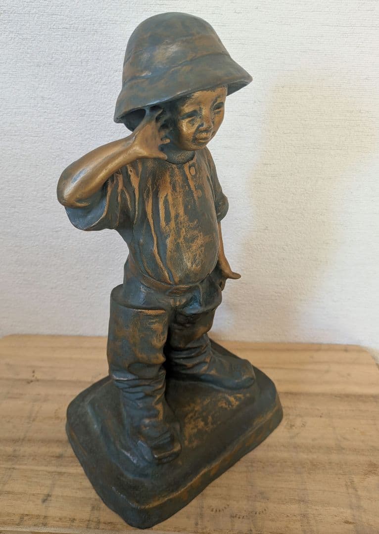 北村西望　　天真爛漫　　　　 「将軍の孫」　ブロンズ