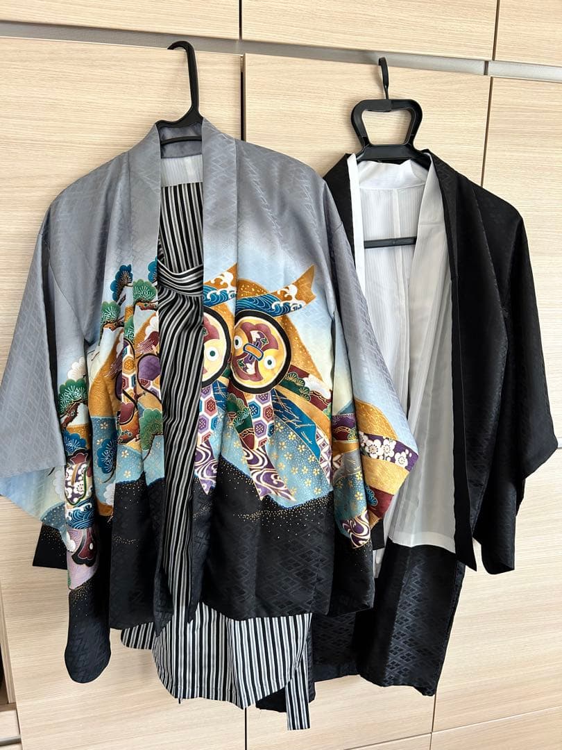 七五三　５歳　男の子　和装フルセット　美品