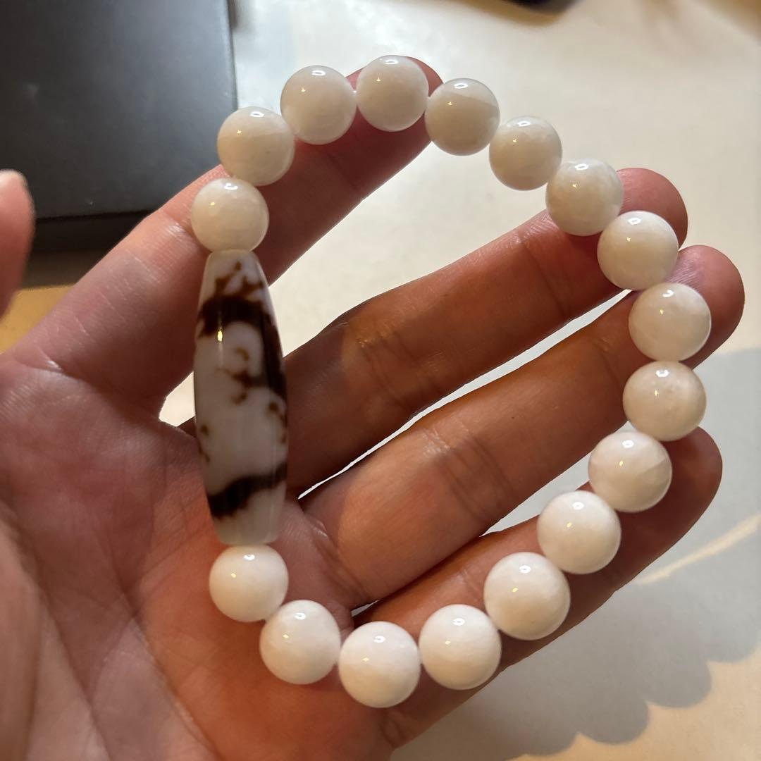 白龍神天珠！ホワイトジェード！すんごいパワー！綺麗！