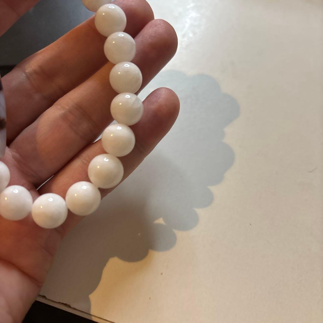 白龍神天珠！ホワイトジェード！すんごいパワー！綺麗！