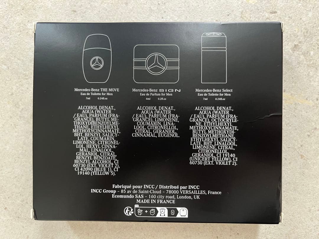 メルセデスベンツ 香水 Mercedes Benz