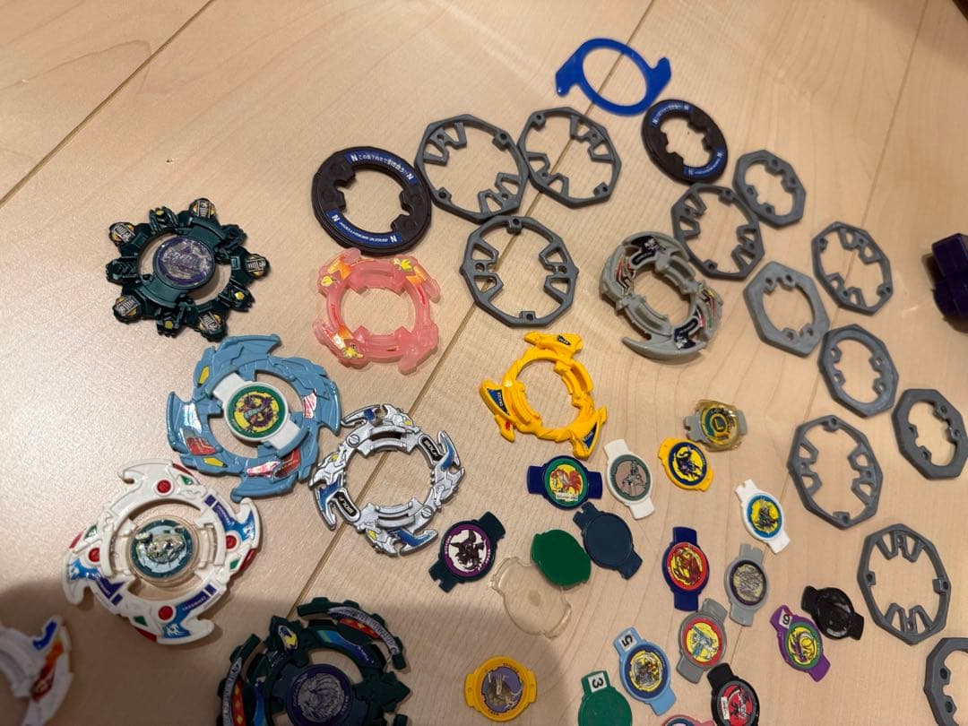 爆転シュート ベイブレード 初期 まとめ売り｜当時物｜分解パーツあり