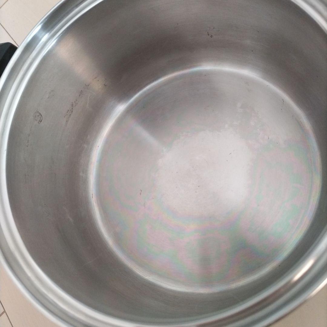 ロイヤルクイーン　ステンレス 両手鍋 蓋付き