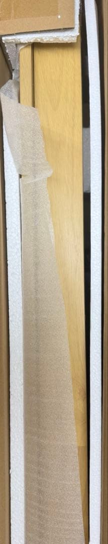 アイリス 伸縮センターテーブル W100-180 ナチュラル