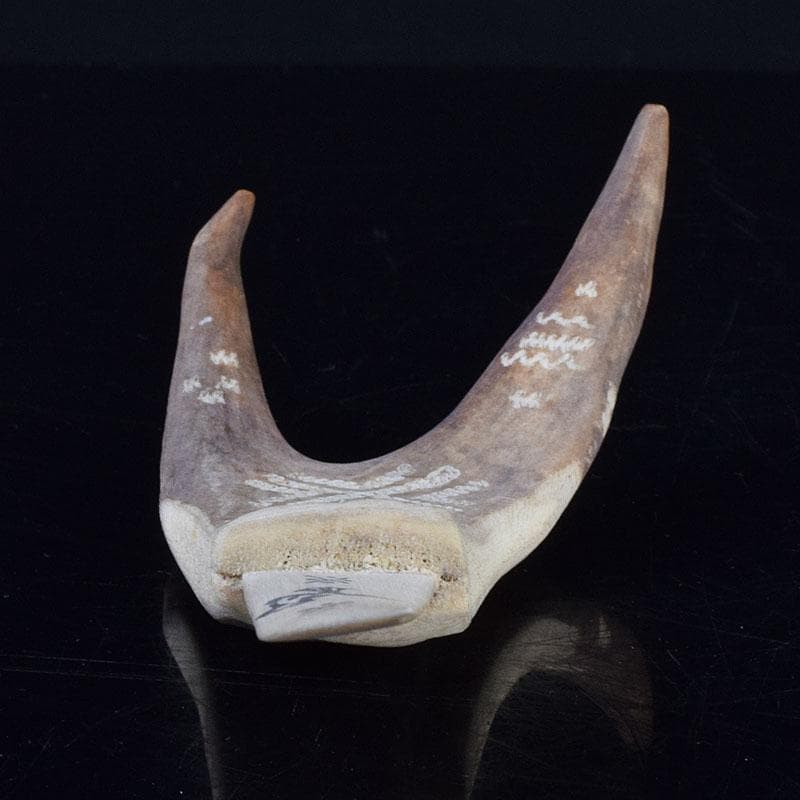 北欧伝統工芸 トナカイ鹿角 ペーパーナイフ V 9292