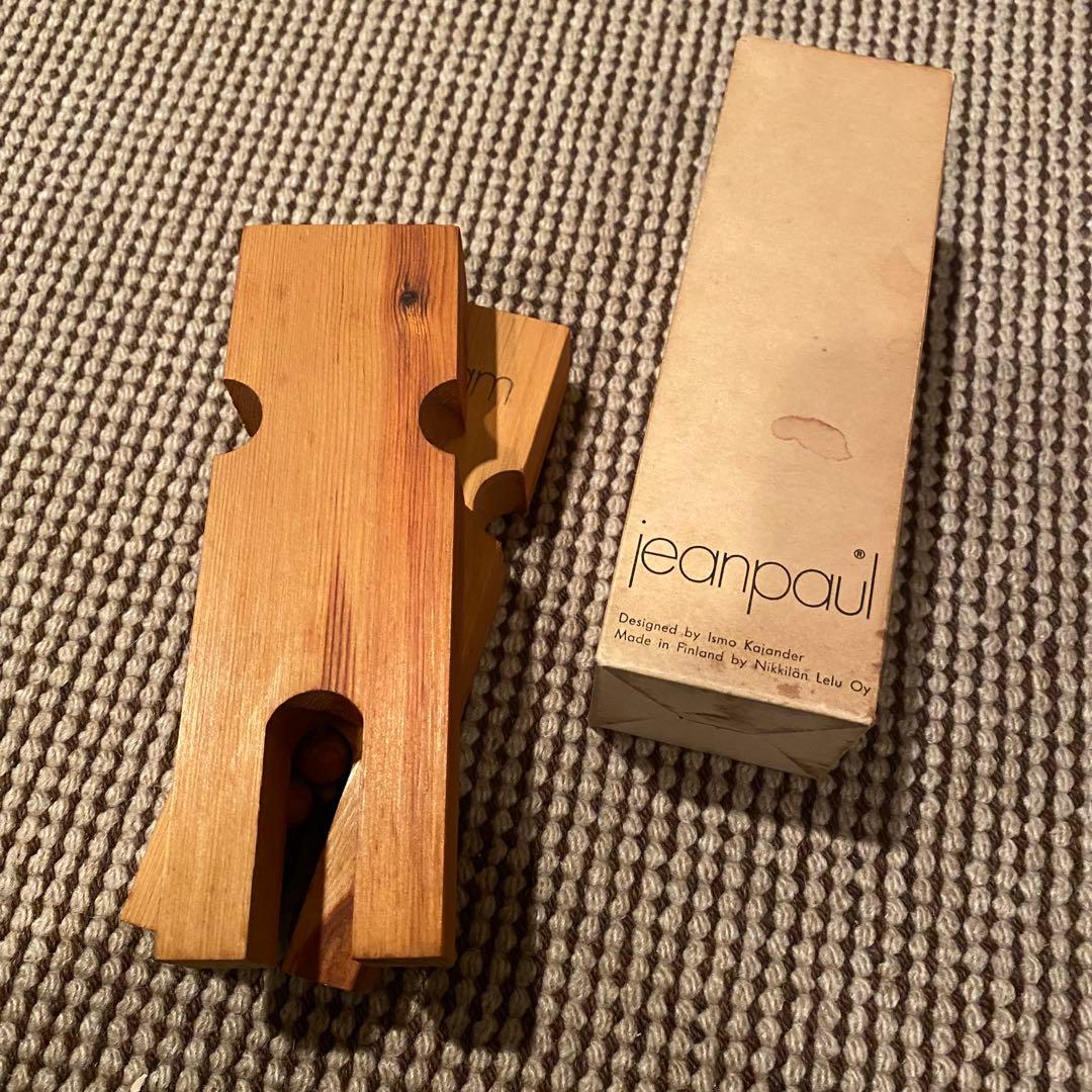 フィンランド製／アダムとイブの木製ビンテージインテリア小物 jeanpaul
