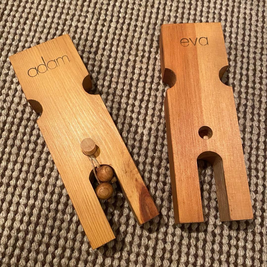 フィンランド製／アダムとイブの木製ビンテージインテリア小物 jeanpaul