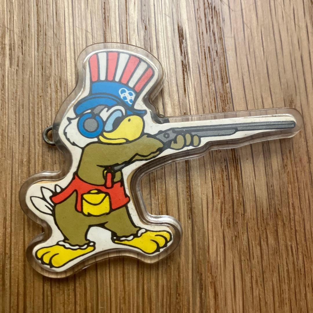 1984ロス五輪 マスコットキャラクター「イーグルサム」バッジ3個