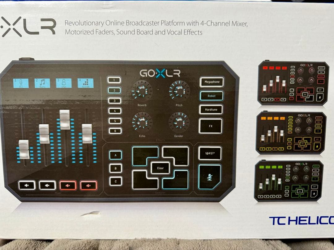 TC HELICON GOXLR オーディオミキサー　配信　ミキサー