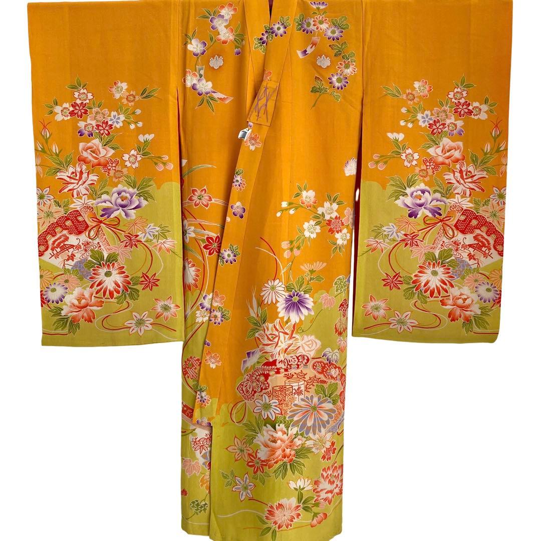 ★Queenです★七五三 アンティーク 女の子 子供着物 No32