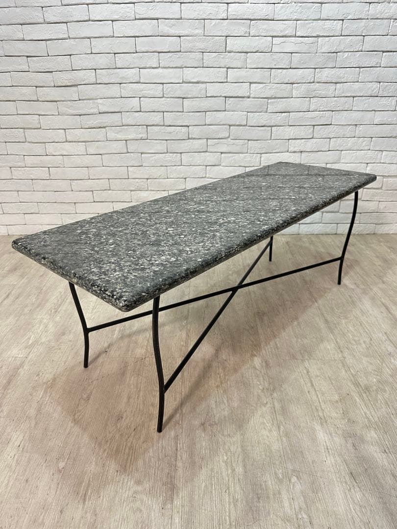 【東京都内23区配送無料】大理石　テーブル　飾り棚　園芸　ガーデン　コンソール