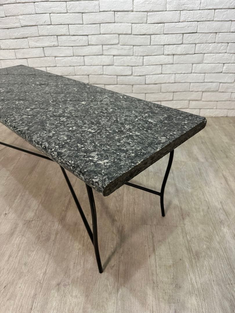 【東京都内23区配送無料】大理石　テーブル　飾り棚　園芸　ガーデン　コンソール