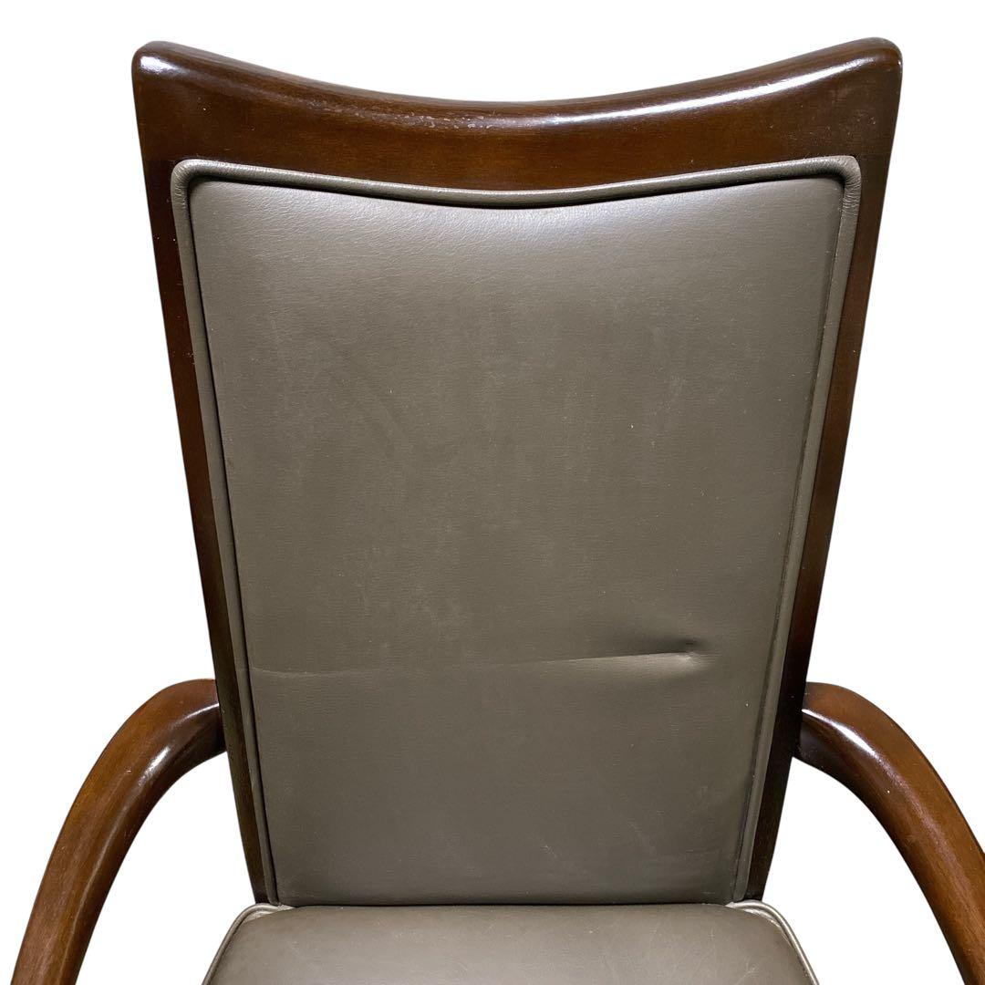 マルニ ベルサイユ ダイニングチェア 2脚 鋲打ち 猫脚 肘置きあり なし