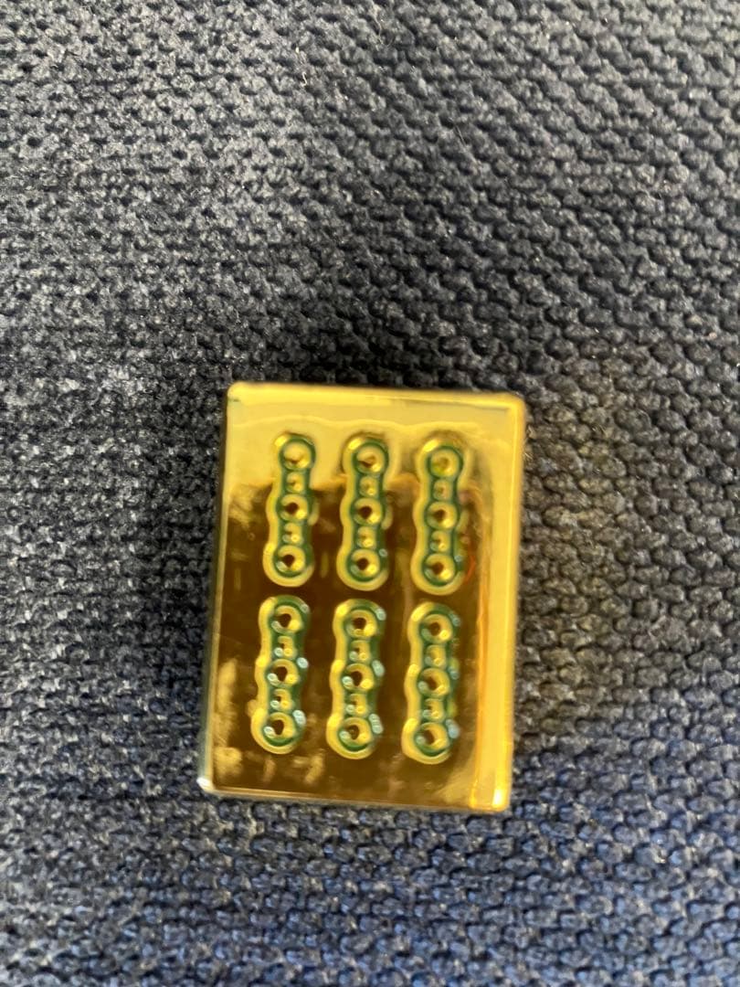 金色 麻雀牌セット アルミケース付き