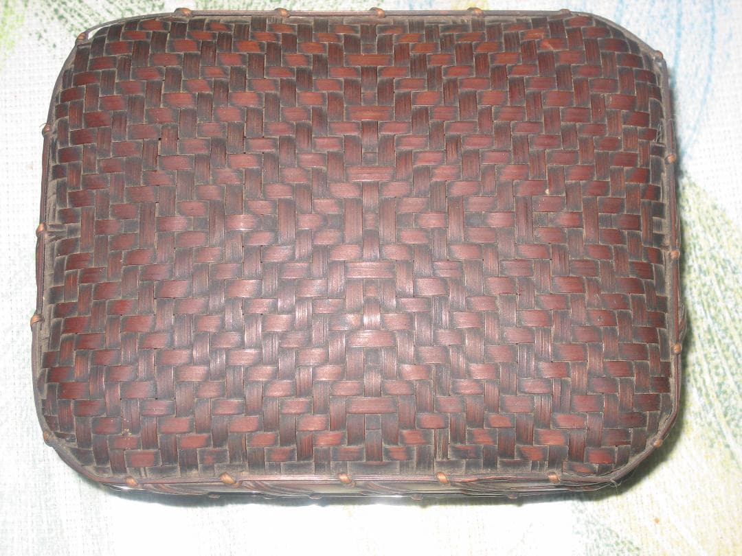 竹細工小物入れ 江戸時代か