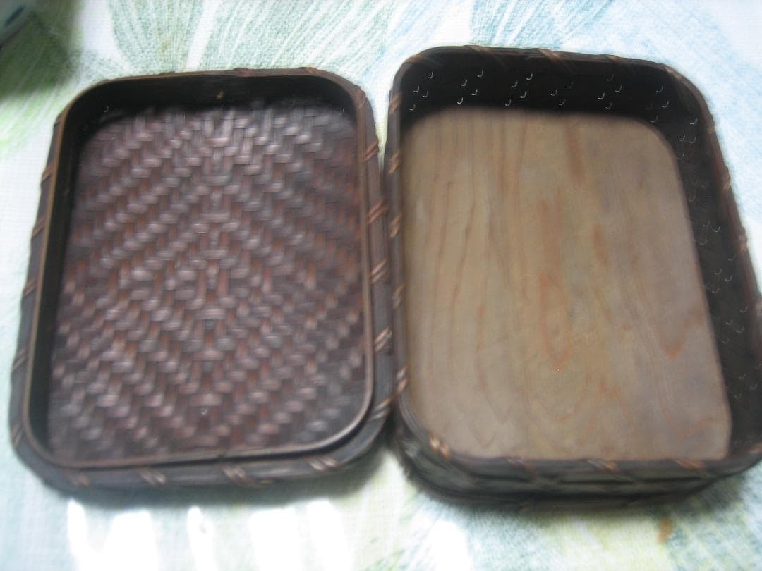 竹細工小物入れ 江戸時代か