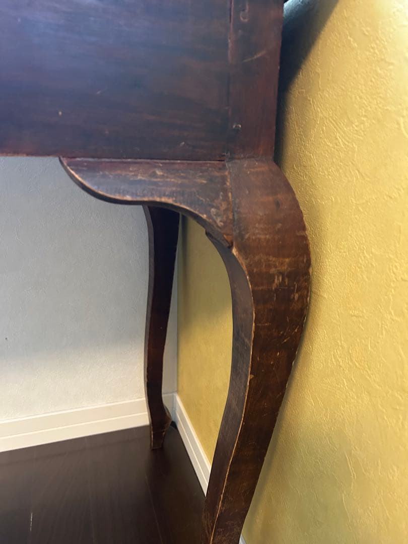 デスク　コンソールテーブル　アンティーク　アジア家具