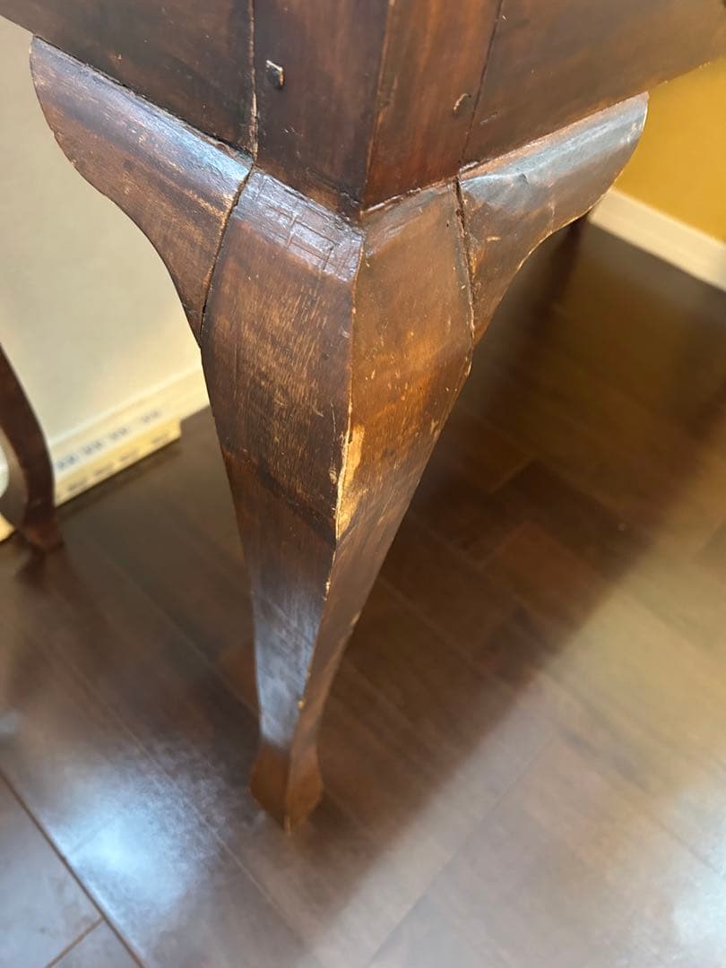 デスク　コンソールテーブル　アンティーク　アジア家具