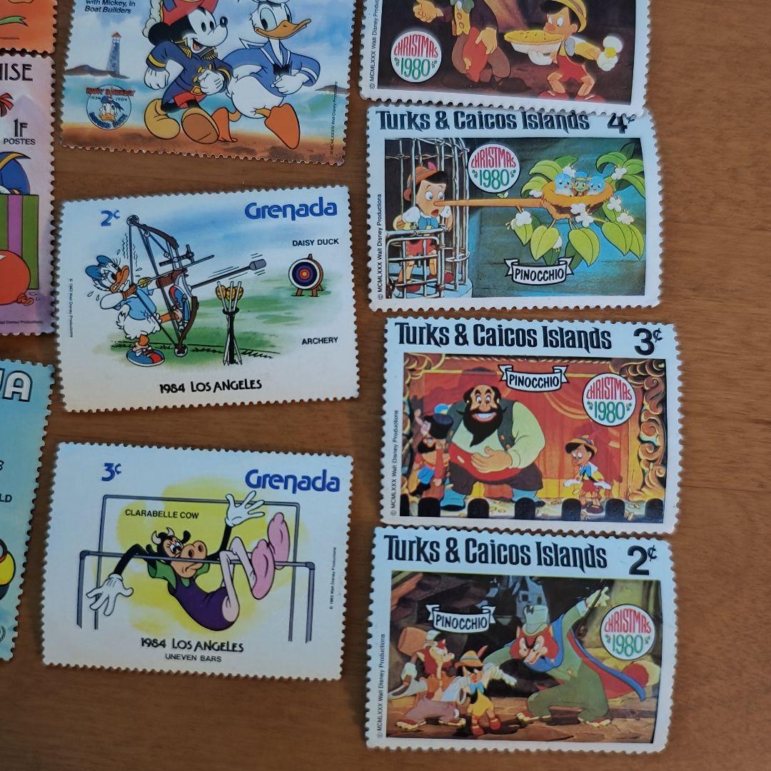 ディズニー キャラクター 切手 コレクション - メルカリ