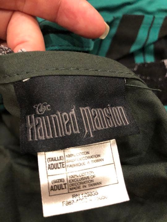 ホンテッドマンション☆エプロン☆WDW☆ディズニー☆Disneyハロウィン