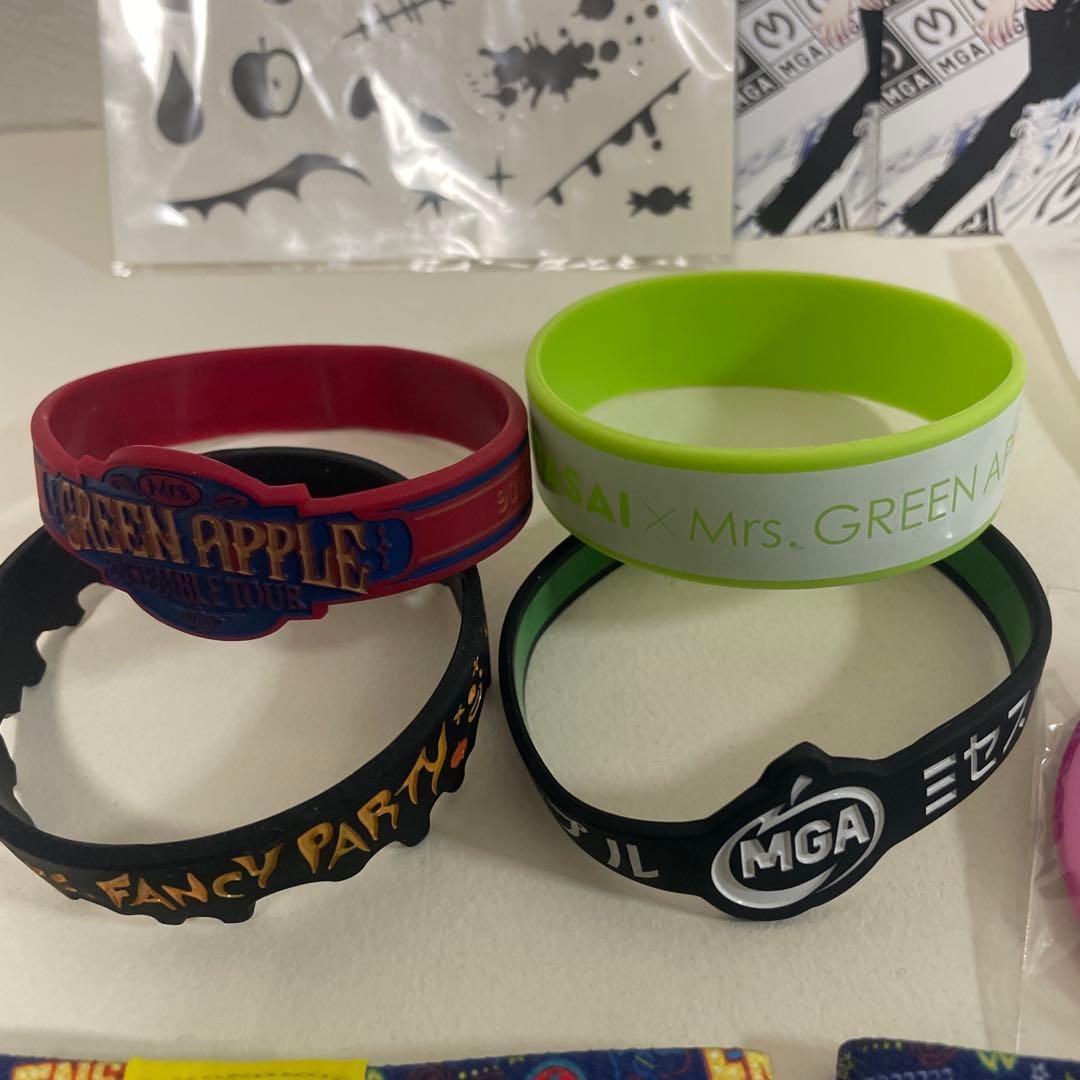 Mrs. GREEN APPLE ラバーバンドなど　まとめ売り‼️少し価格交渉可‼️