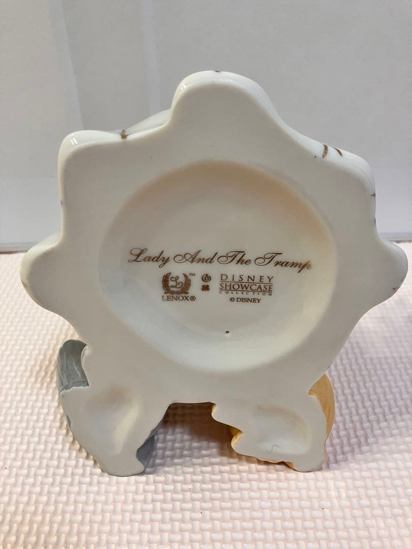 レア】ディズニー レディ＆トランプ わんわん物語 Lenox 置物 飾り