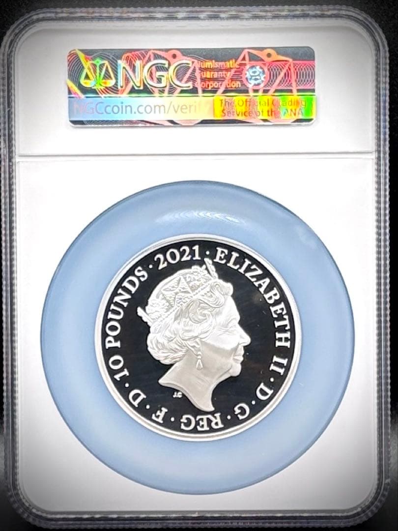 ☆155g純銀☆最高鑑定 2021 ゴシッククラウン 5oz 銀貨 NGC 70 - メルカリ