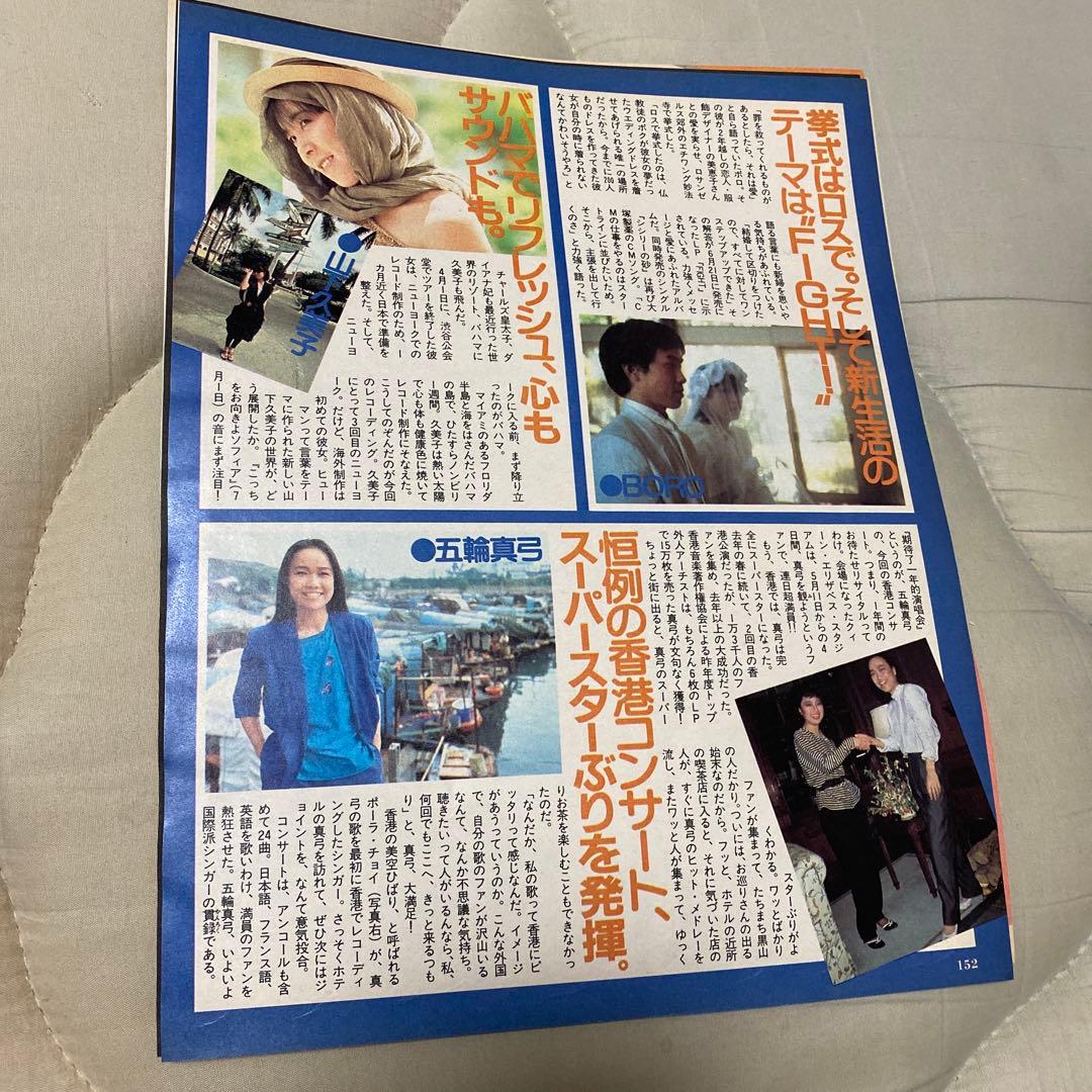 長渕剛27歳の超超貴重な切り抜き‼️1983年。その他80年代