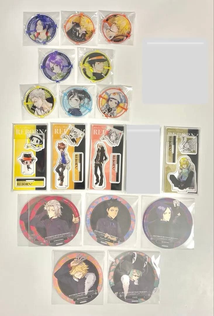 家庭教師ヒットマンREBORN! リボーン グッズ まとめ売り HMV&BOOKSより発売の家庭教師ヒットマンREBORN!のグッズが予約開始