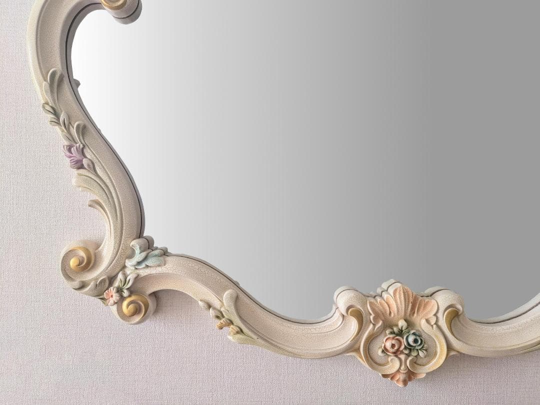 ロココ調エンジェルミラー