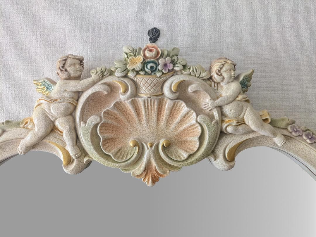 ロココ調エンジェルミラー