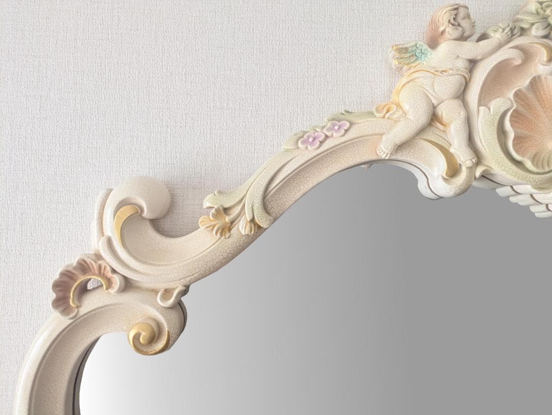 ロココ調エンジェルミラー