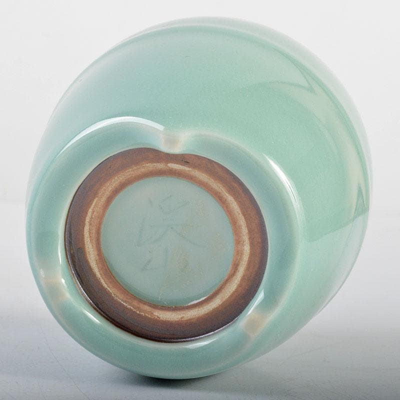 京焼 虚心庵 二代 加藤渓山作 砧青磁 香炉 共箱 V R4508 - メルカリ