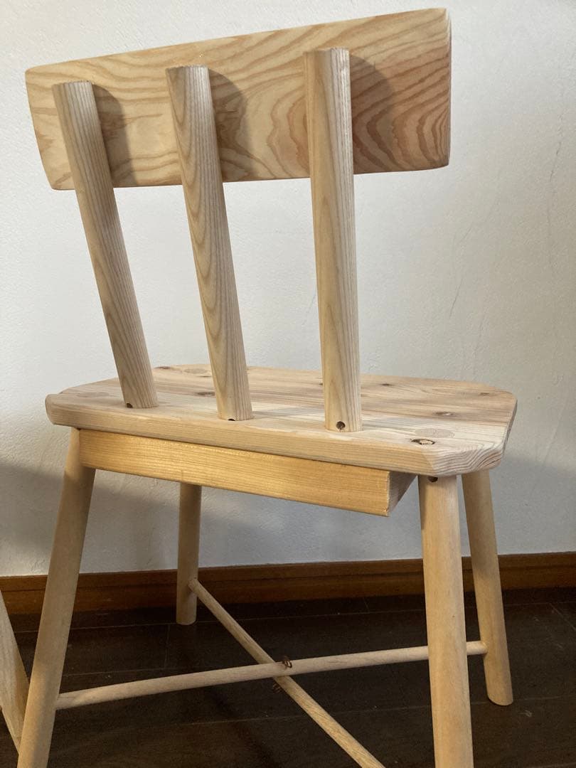 送料込○グラ&ツィエ2脚兄弟チェア　観葉植物置き等に