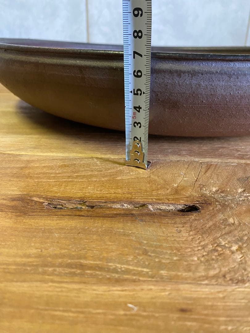 焼物　大皿　食器　飾り皿　アンティーク　骨董　備前焼