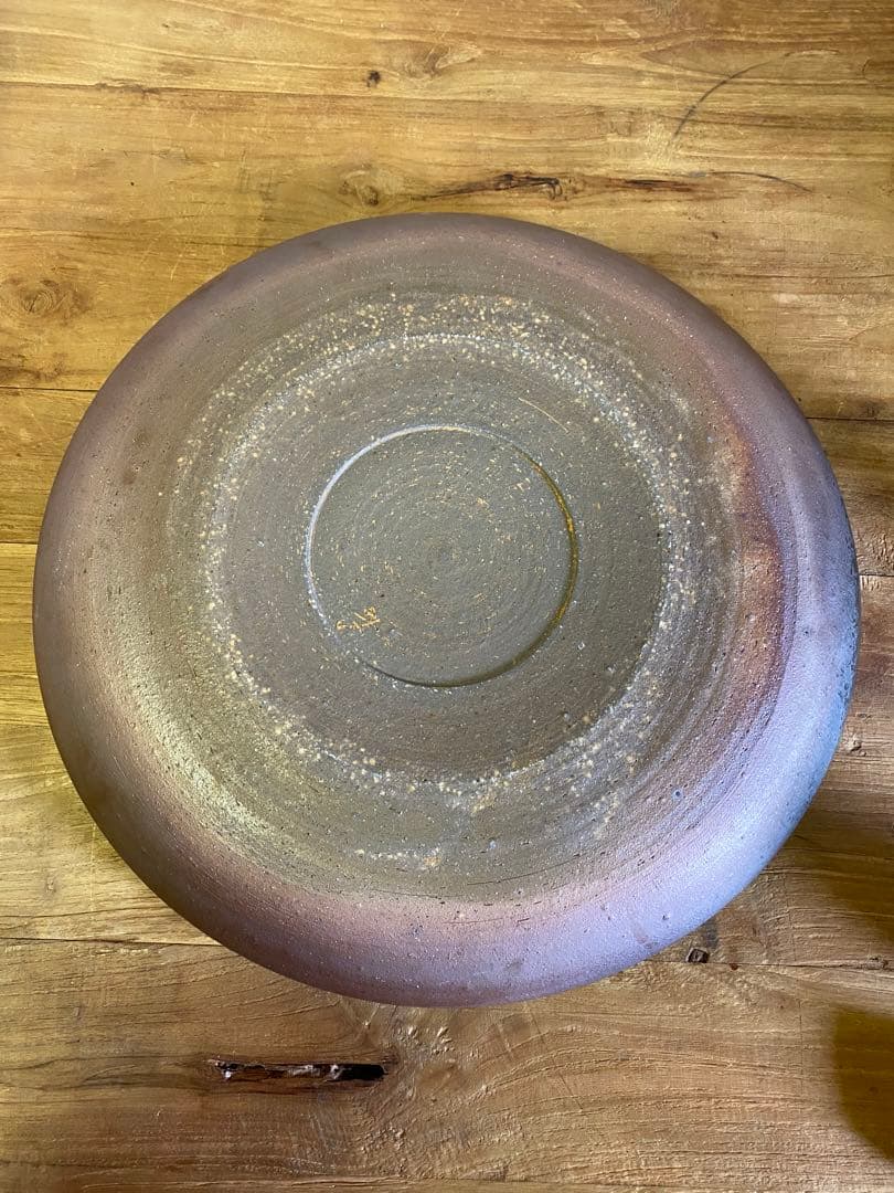 焼物　大皿　食器　飾り皿　アンティーク　骨董　備前焼