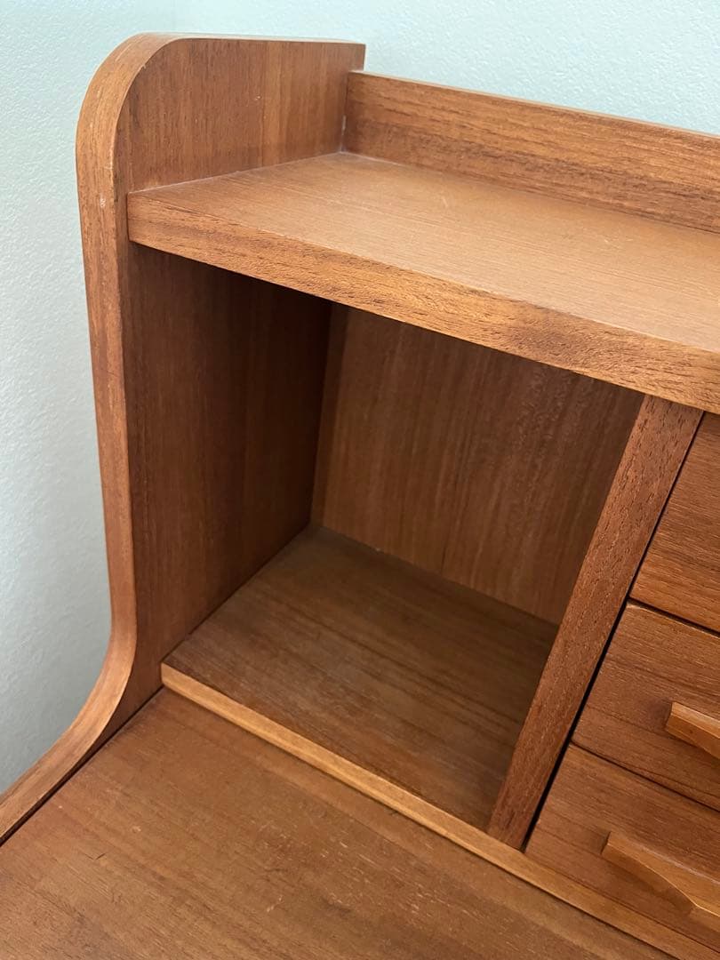 ライティングデスク　ライティングビューロー　北欧　学習机　中古　美品