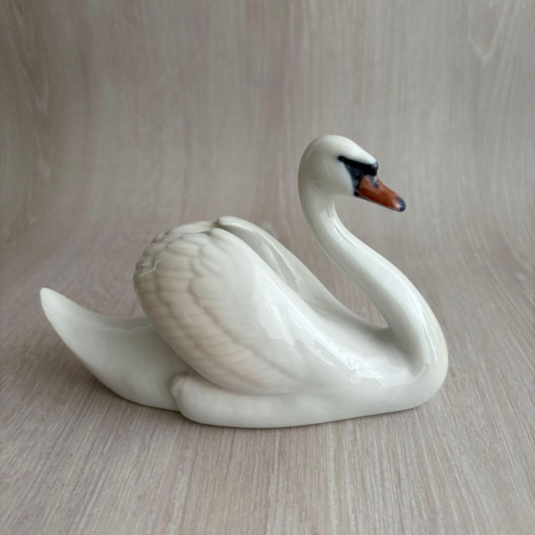 ロイヤルコペンハーゲン 白鳥 フィギュリン クリスマス 北欧 置物 #073